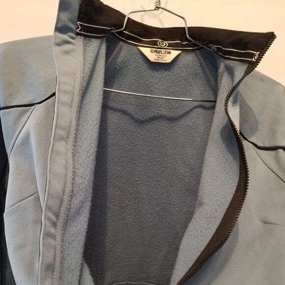 Pearl Izumi Cycling Jacket Blue Athletic Workout Long Sleeve Zip Closer Size M - Picture 10 of 12